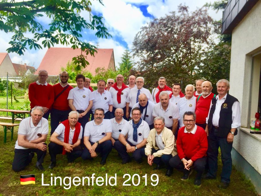 Italienischer Männerchor beim Sommerfest im MGV Lingenfeld